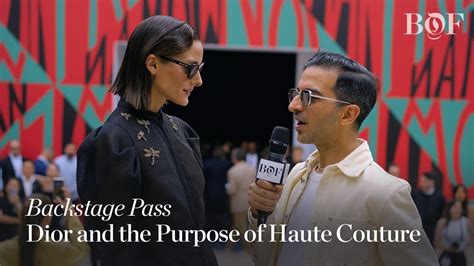 dior homme backstage pass|Backstage Pass: Dior and the Purpose of Haute Couture.